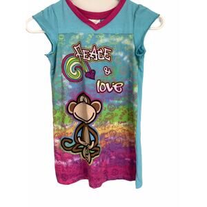 Bobby Jack Girl’s Pajama Sleepwear Nightgown Kid’s Youth Size Small 6/6X